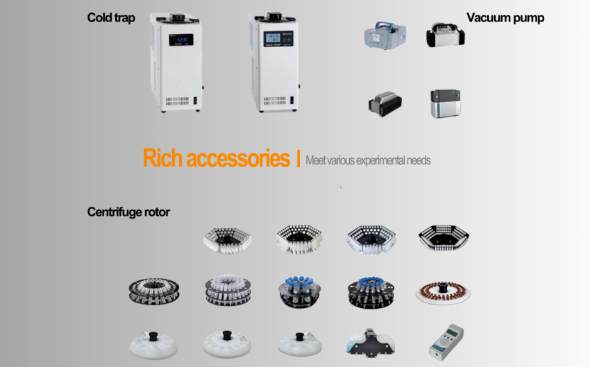 Princip vakuové centrifugační koncentrace